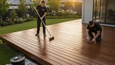 Professional deck staining and refinishing in Chattanooga, TN for lasting outdoor wood protection