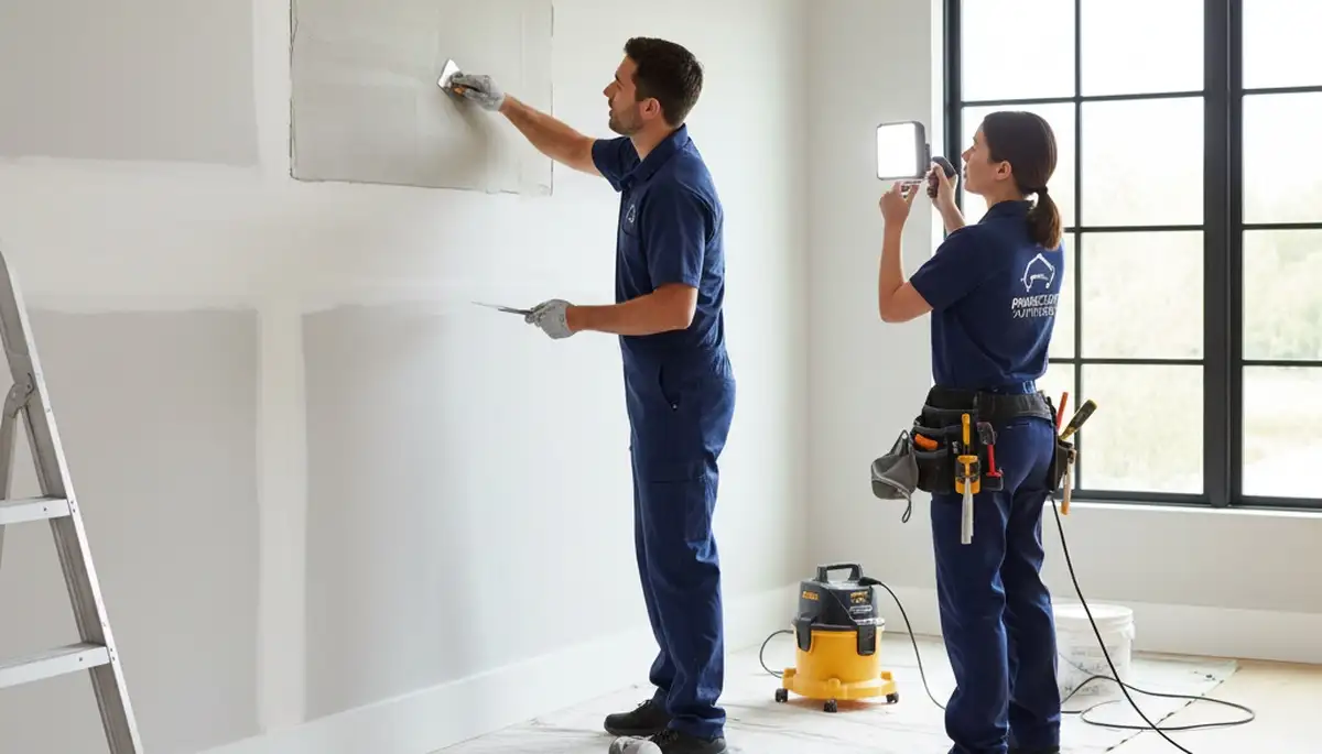 Professional drywall repair and wall restoration in Chattanooga, TN home interior