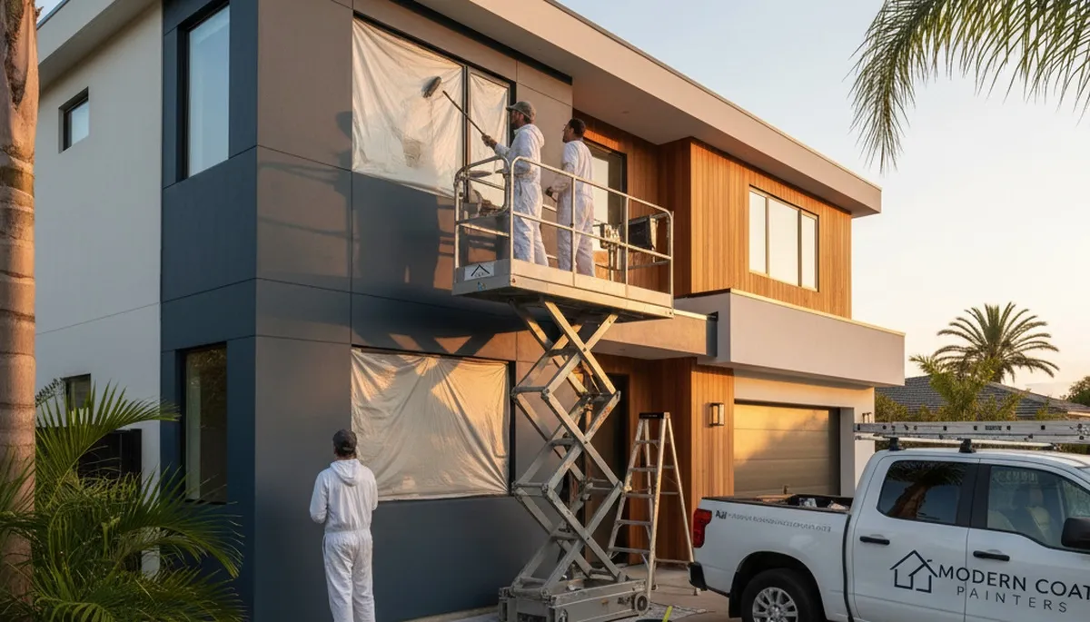 Professional exterior house painting in Chattanooga, TN with durable weather-resistant finishes