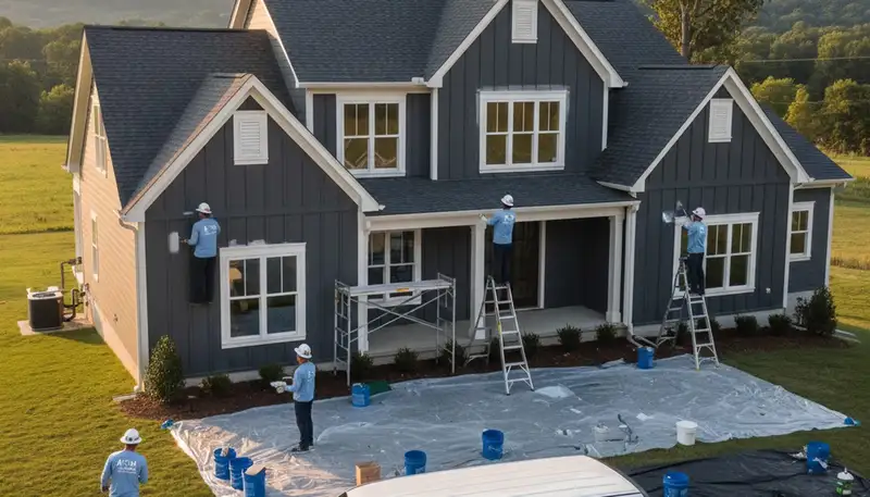 Professional house painting services in Chattanooga, TN for interior and exterior homes