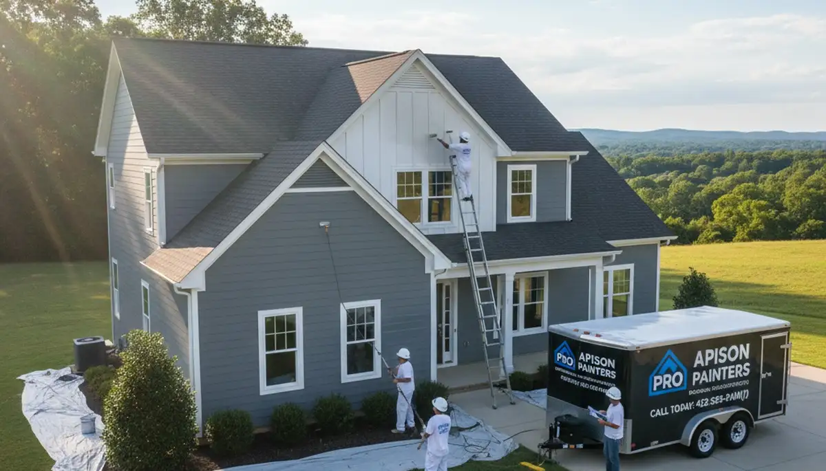House painting services in Chattanooga, TN for residential interior and exterior projects
