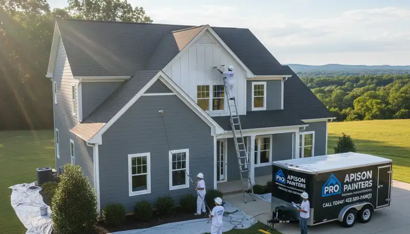 House painting services in Chattanooga, TN for residential interior and exterior projects