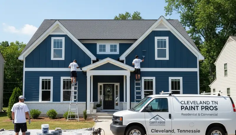 Chattanooga, TN house painters providing professional interior and exterior painting services