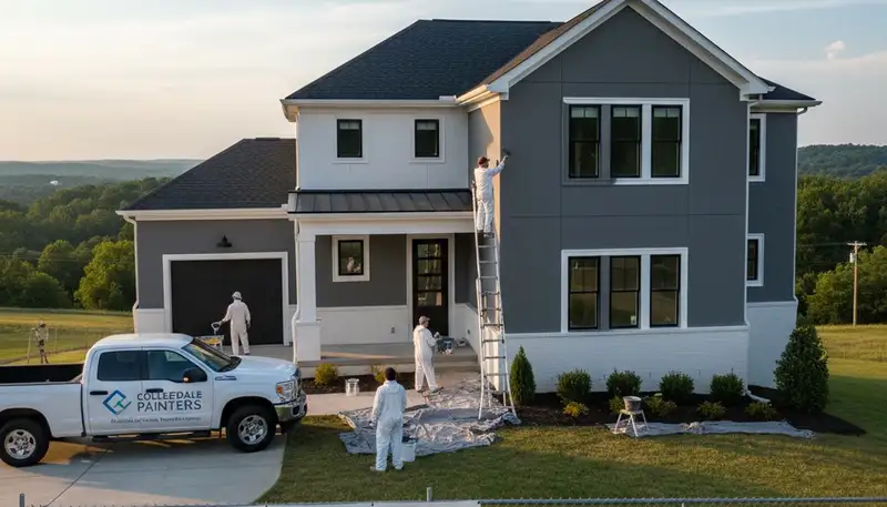 Professional house painting service in Chattanooga, TN for residential exterior and interior homes