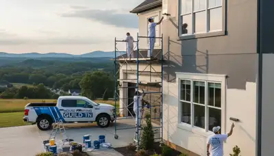 House painting service in Chattanooga, TN for residential exterior and interior paint projects
