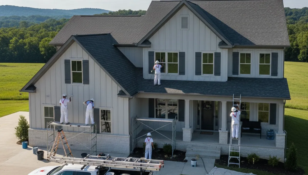 Professional house painting service in Chattanooga, TN by Painting Chattanooga TN