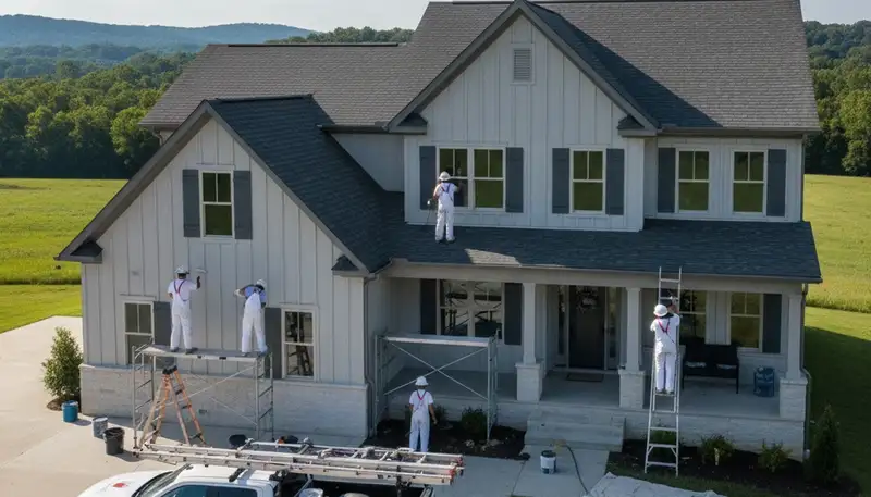 Professional house painting service in Chattanooga, TN by Painting Chattanooga TN