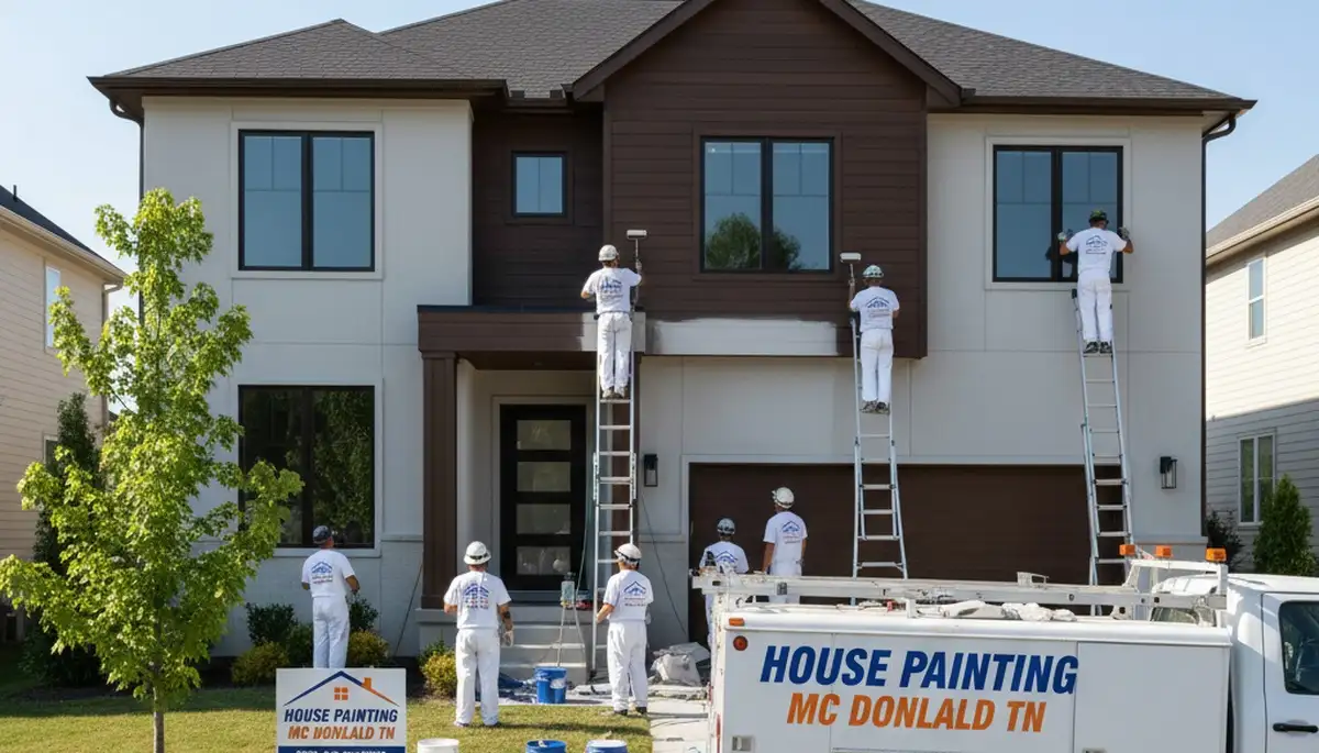 House painting service in Chattanooga, TN for residential interior and exterior painting projects