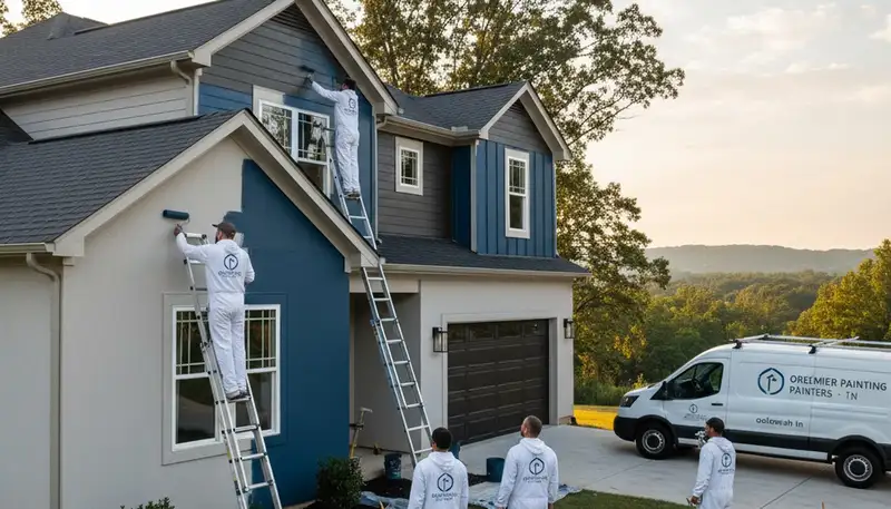 Professional house painting service in Chattanooga, TN for interior and exterior homes