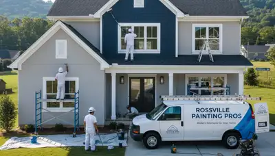 Professional house painters in Chattanooga TN providing expert residential exterior painting