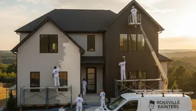 Professional house painting service in Chattanooga TN by local exterior and interior painters